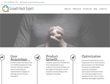 Tablet Screenshot of growthhackexpert.com